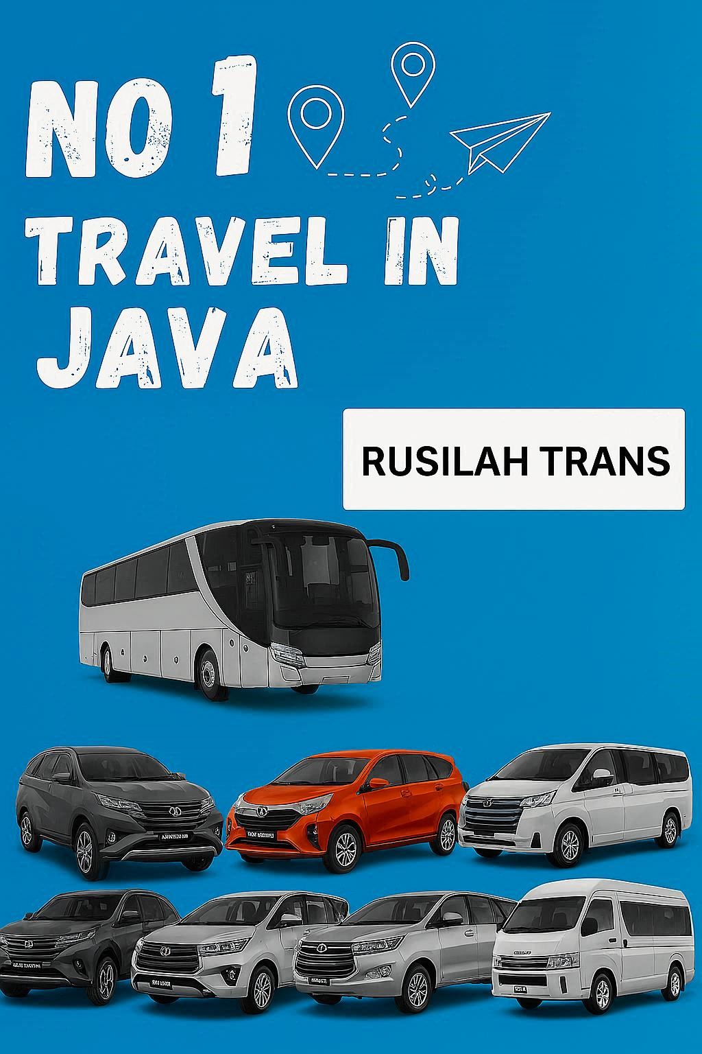 Rusilah Trans travel terbaik di jawa